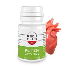 RECUPLUS Rutín + vitamín C, 90 tablet